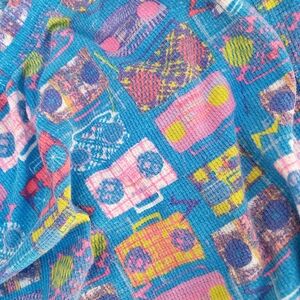 JOE BOXER 80"S BOOM BOX THEMED 1990's RETRÓ PAJAMA PANTS SIZE 2X W